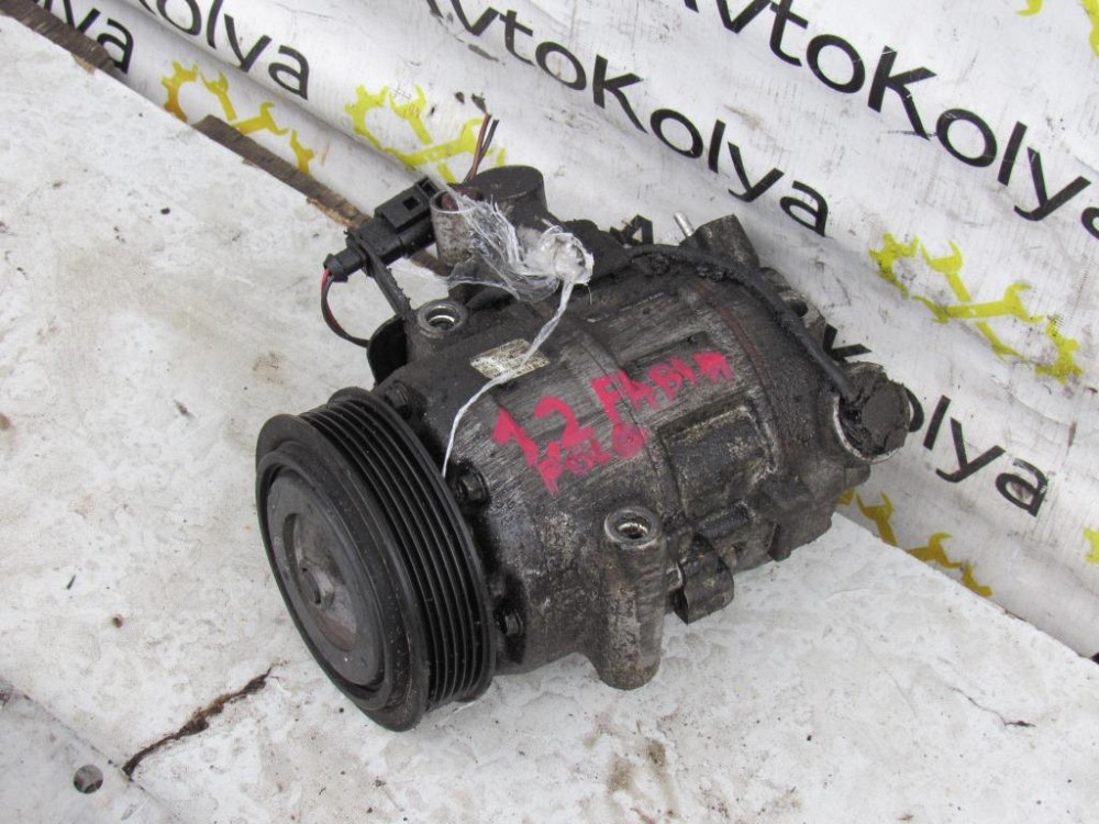 Компресор кондиционера Skoda Fabia 1.2 бензин 1999-2007 (6Q0820803K) Ковель - зображення 1