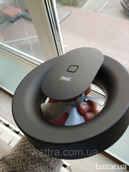 Умный вытяжной вентилятор PAX NORTE black для кухни и ванной комнаты SMART (управление смартфоном) Київ - зображення 4