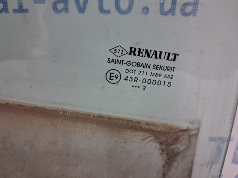 Стекло двери заднее правое Renault Megane 2008-2016 823000026R (Арт. 63699) Київ - зображення 3