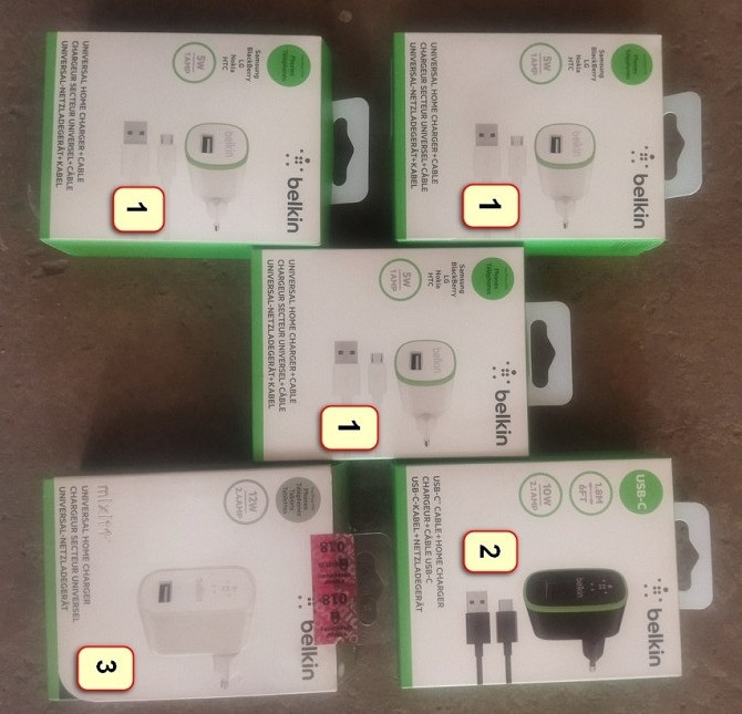 Універсальні мережеві заряднї пристрії Belkin в асортименті Львів - зображення 6