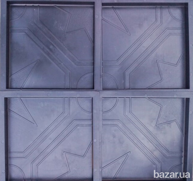 Формы для тротуарной плитки квадрат Ажурный Дніпро - зображення 5