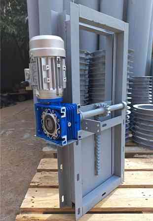 Засувка рейкова зернова з електроприводом Київ