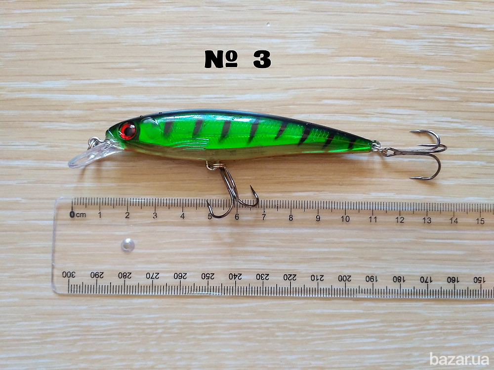 Воблер 13 грамм 13.3 см номер 3 Бориспіль - зображення 1