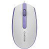 Мышь компьютерная проводная Canyon M-10 White Lavender CNE-CMS10WL лиловая Киев