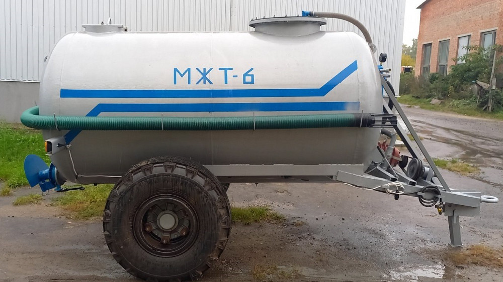 Бочка МЖТ-6 для розкидання рідкого навозу Біла Церква - зображення 2