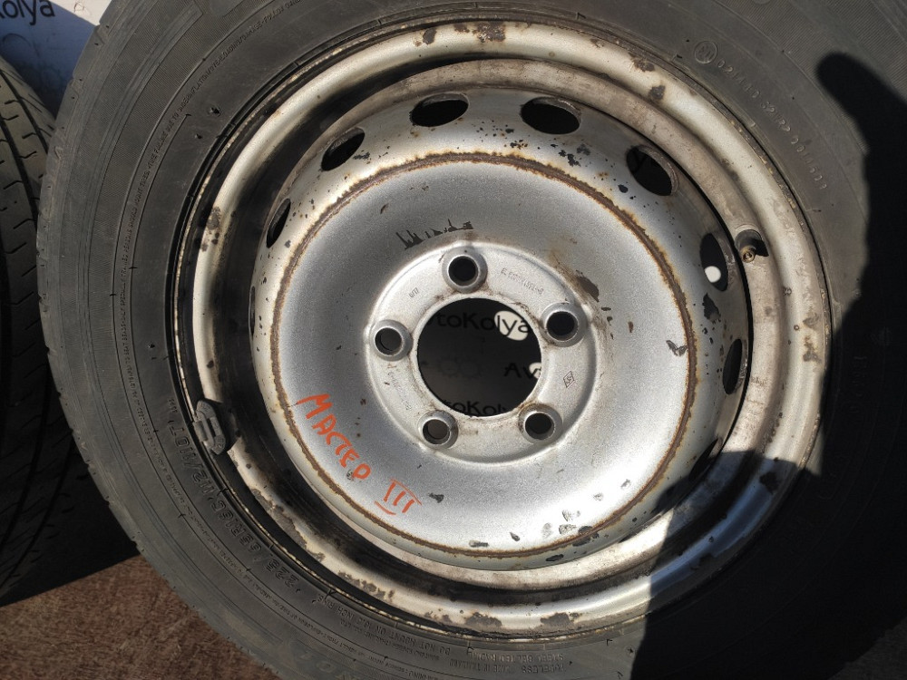 Диск металлический с шиной Falken LINAM Van01 225/65 R16C Opel Movano B 2010-2021 Ковель - изображение 7