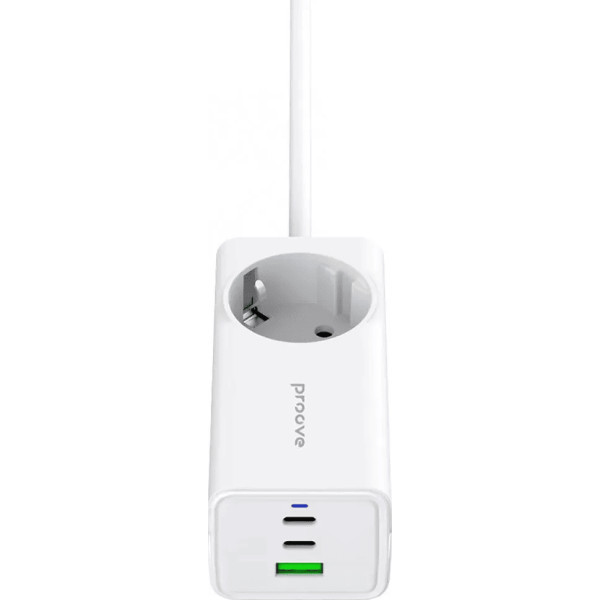 Фільтр живлення Proove Power Strip PD-02 65W (2 Type-C + 1USB) White (PSP165210001) Харків - зображення 4