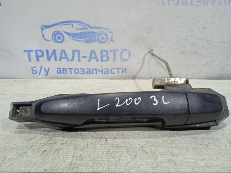 Ручка двери внешняя задняя левая Mitsubishi L200 2006-2015 5716A032 (Арт. 4973) Київ - зображення 1