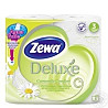 Туалетная бумага Zewa Deluxe Ромашка белая трехслойная 4 рулона Київ