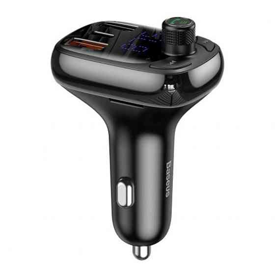 АЗУ FM модулятор Baseus S-13 36W (2USB-A/1C) (CCMT000101) Херсон