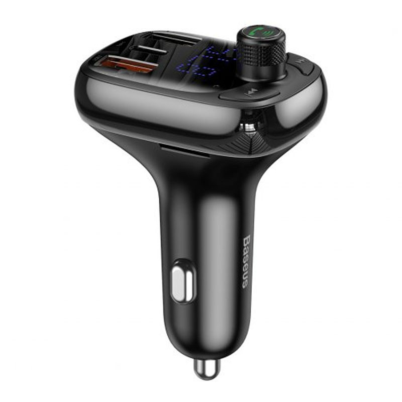 АЗУ FM модулятор Baseus S-13 36W (2USB-A/1C) (CCMT000101) Херсон - зображення 1