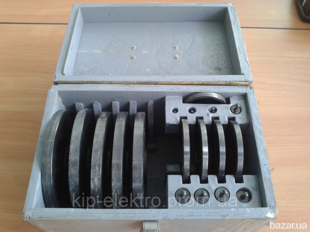 Набор грузов к манометру (прессу) грузопоршневому МПА-15 (МПА 15, МПА15) Київ - зображення 1