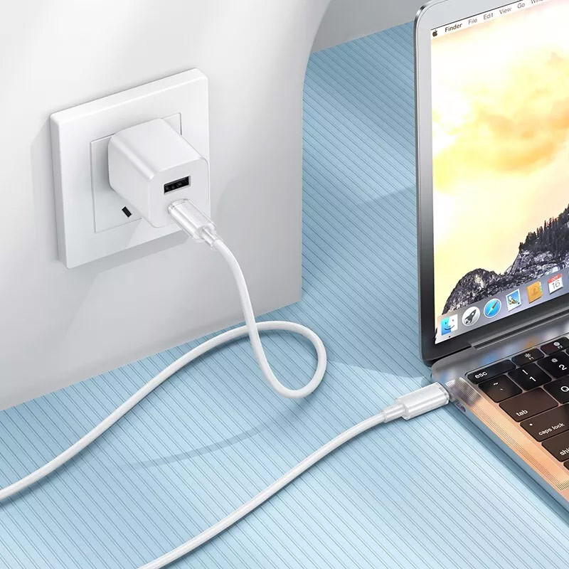 Дата кабель Borofone BX112 Lemon Type-C to Type-C 60W (1m) Херсон - изображение 5