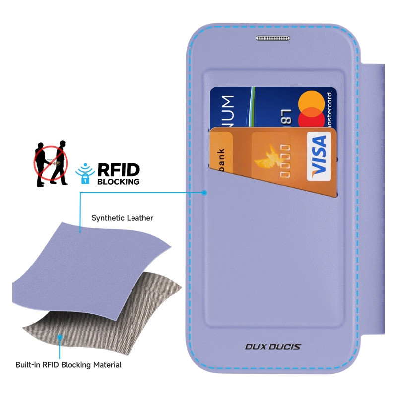 Чехол-книжка Dux Ducis Skin X Pro with MagSafe для Apple iPhone 16 (6.1") Херсон - зображення 3