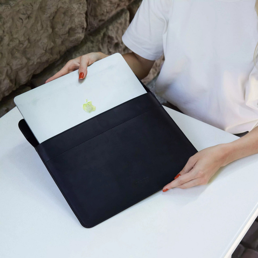 Чехол для ноутбука винтажный Incarne Klouz MacBook Pro 13" 2016-2025 klouz-black-vintage-pro-13 черн Київ - зображення 7