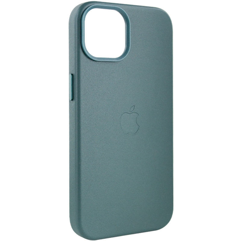 Кожаный чехол Leather Case (AA Plus) with Magnetic Fit для Apple iPhone 14 (6.1") Херсон - зображення 4