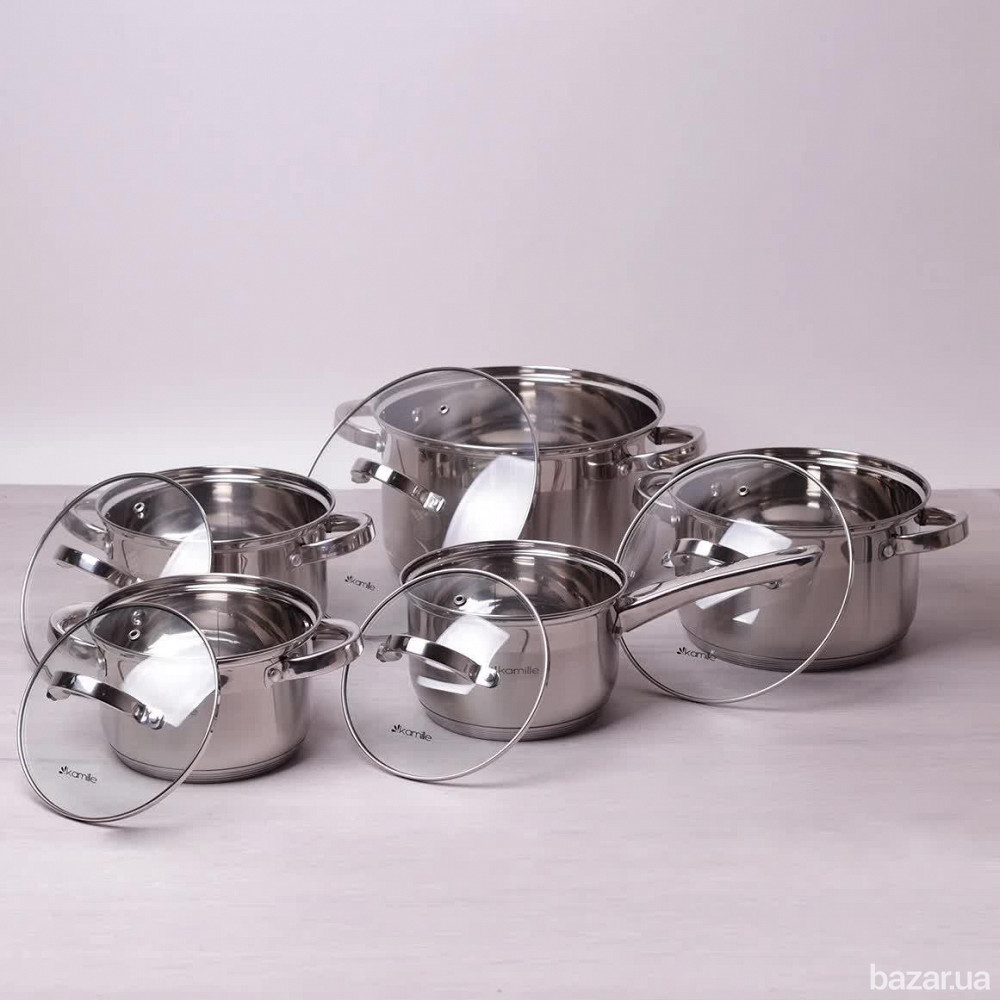Набор посуды Kamille Mistery 10 предметов КМ 5633S Одеса - зображення 2