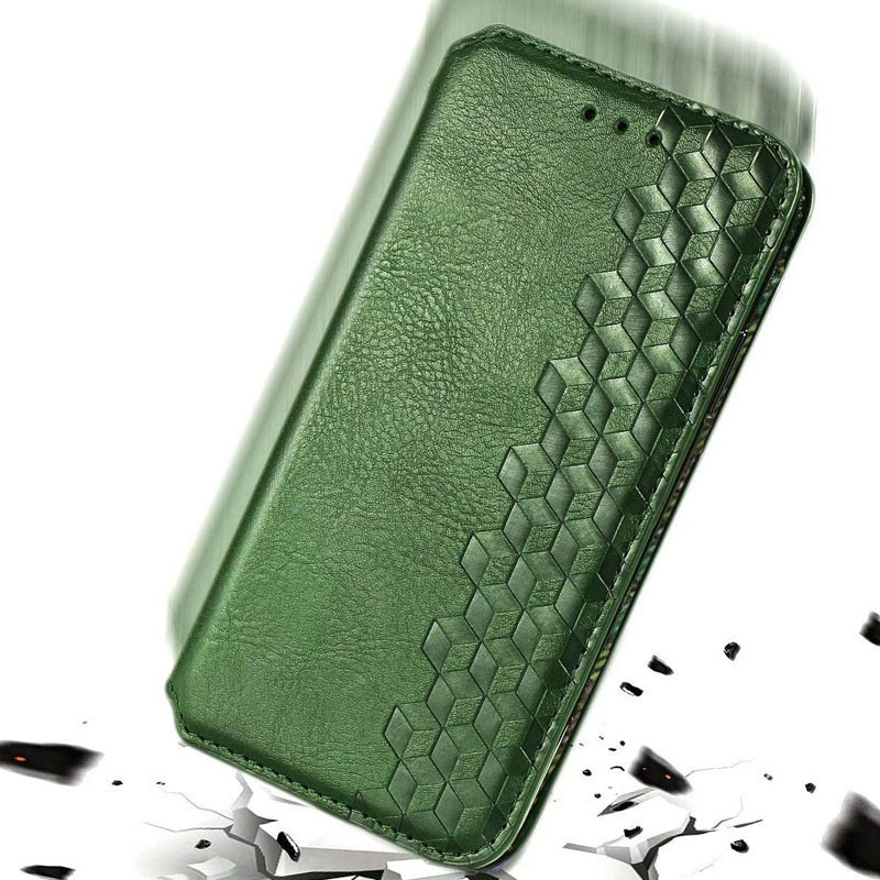 Кожаный чехол-книжка GETMAN Cubic (PU) для Samsung Galaxy A12 / M12 Херсон - зображення 4