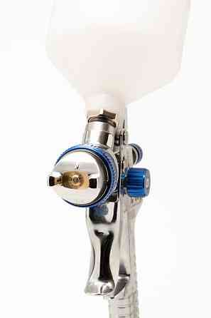 Краскопульт пневматический MASTERTOOL HVLP GLAZE ВПЛБ 600 мл Ø 1,4 мм круглый/плоский факел 150-220  Харків