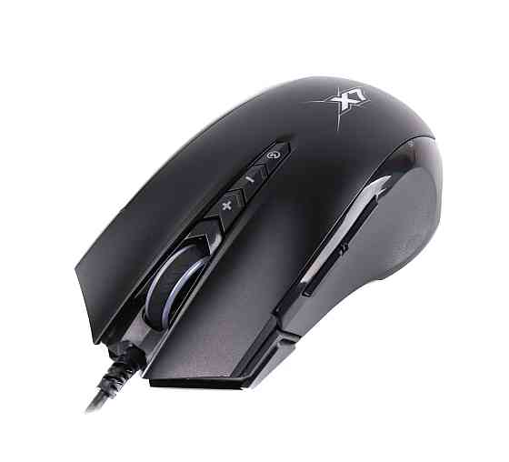 Мышь компьютерная проводная A4Tech X7 Oscar Neon X89 Black черная Киев