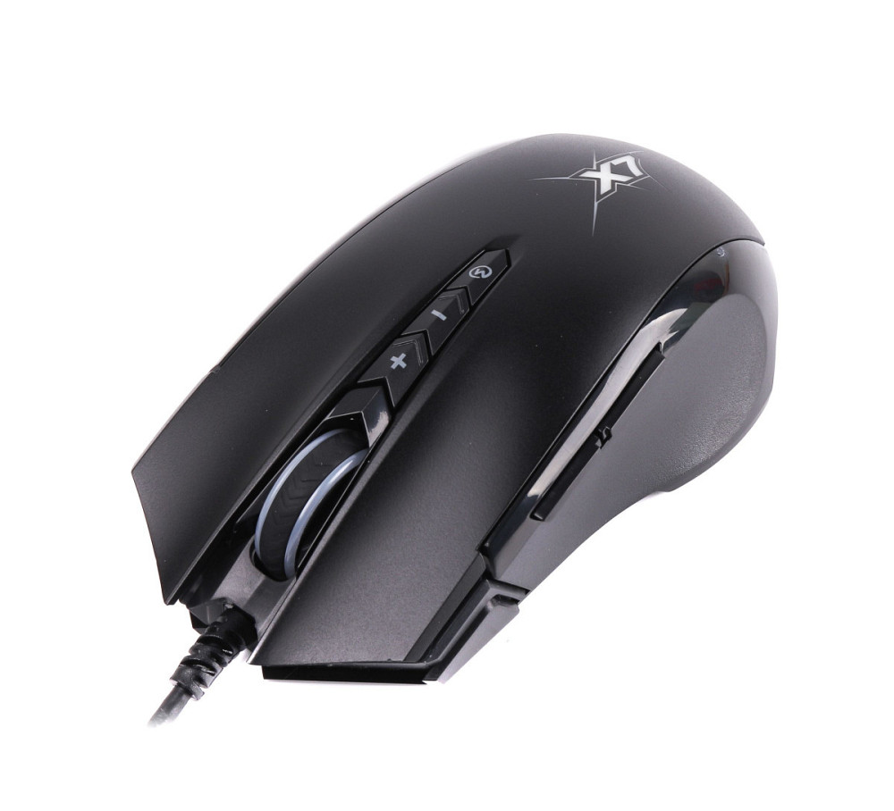 Мышь компьютерная проводная A4Tech X7 Oscar Neon X89 Black черная Киев - изображение 2