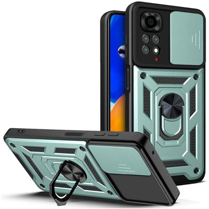 Чехол Ummi Camshield Serge Ring для Xiaomi Redmi Note 11 (Global) / Note 11S Херсон - изображение 1