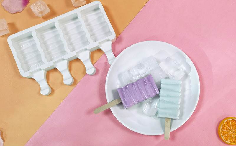 Форма для морозива силіконова Візерунок 2 8248 7.1х4.2 см 55 мл Киев - изображение 1