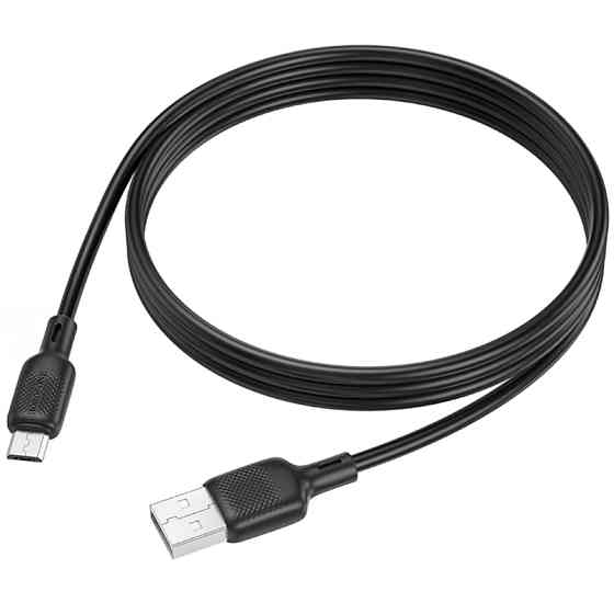 Дата кабель Borofone BX113 Lenny USB to MicroUSB 2.4A (2m) Херсон