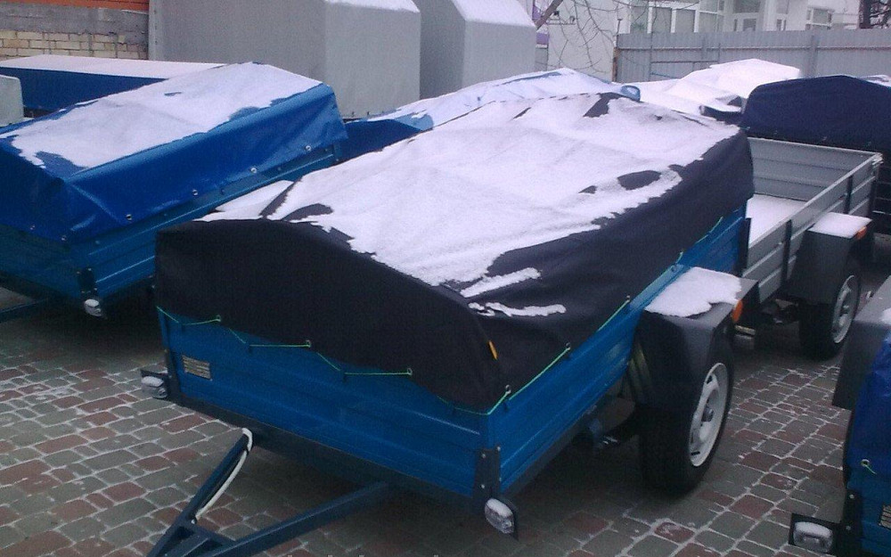 Тент на легковий причіп Палич 2,00 х 1,20 рюкзачна тканина Oxford Баришівка - зображення 3