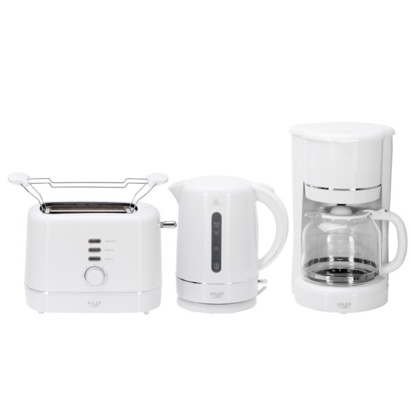 Тостер Adler AD 3224 white 850 Вт белый Київ - зображення 8