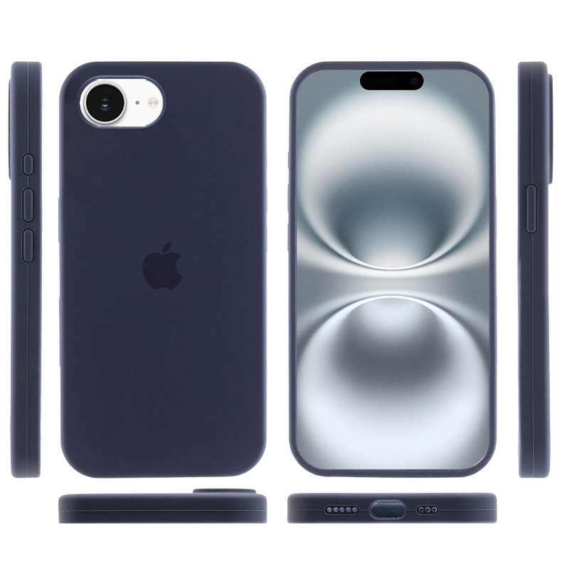 Чехол Silicone Case Full Protective (AA) для Apple iPhone 16e (6.1") Херсон - зображення 3