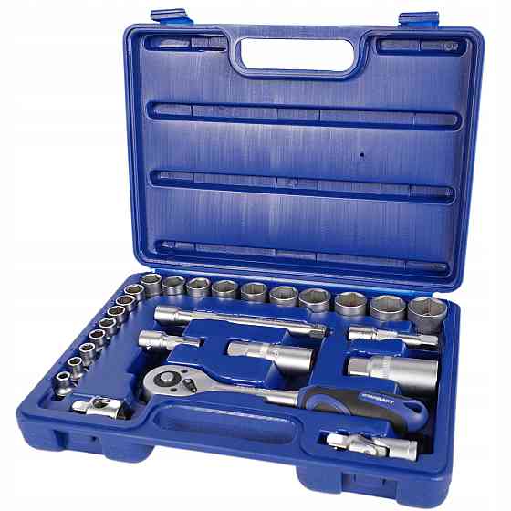 Набор головок с трещоткой 3/8" 27 ед. СТАНДАРТ ST-3827 Харків