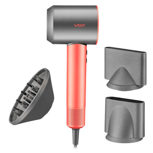 Фен VGR V-440 PINK 1400 Вт розовый Київ - зображення 1