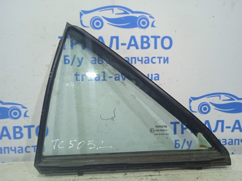 Стекло двери задней левой (форточка) Toyota Camry 2011-2014 6812433080 (Арт. 20307) Київ - зображення 1
