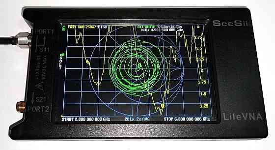 UWB-антенна 2260-3220MHz/4130MHz-10.5GHz 7dBi, до 40W, SMA-female, 50х50 мм Днепр