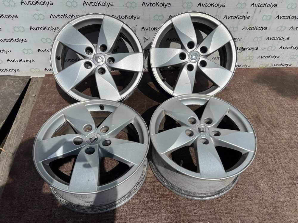 Диск литой титан R16 Renault Megane III 2008-2015 комплект Ковель - зображення 1