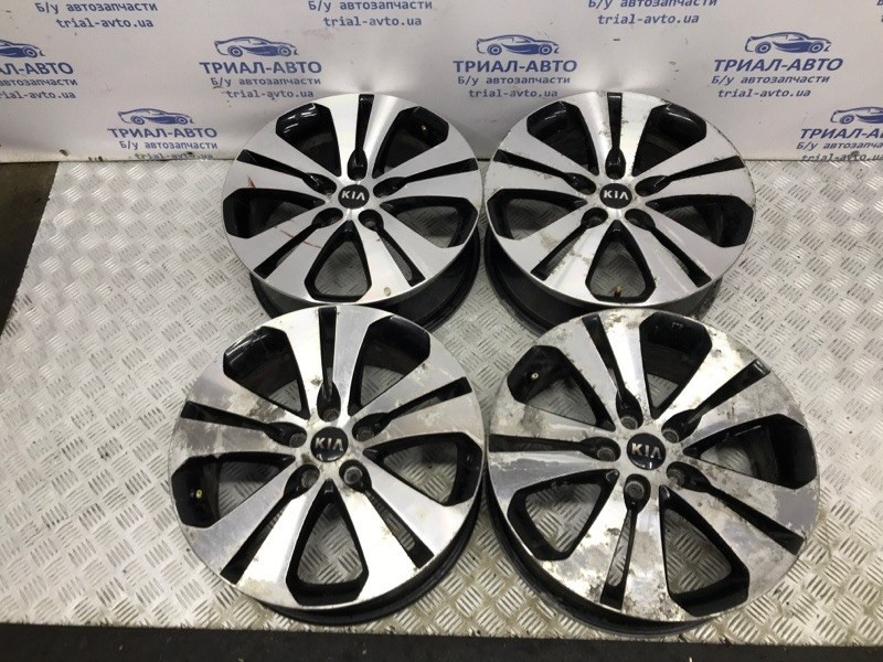 Диски титан комплект R18 Kia Sportage 2010-2016 529103U350 (Арт. 54667) Київ - зображення 1