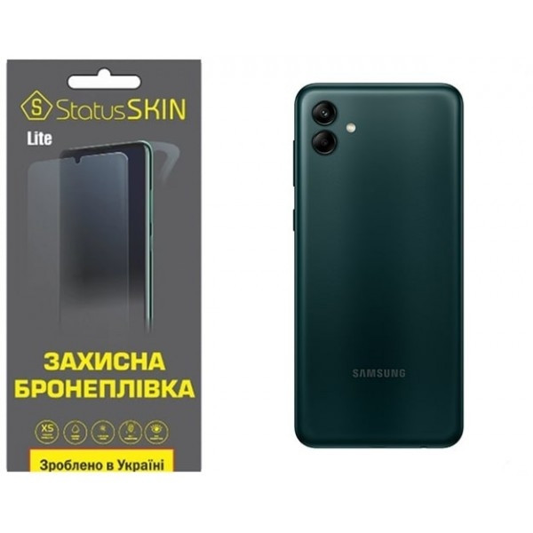 Поліуретанова плівка StatusSKIN Lite на корпус Samsung A04 A045 Глянцева (Код товару:25501) Харків - зображення 3
