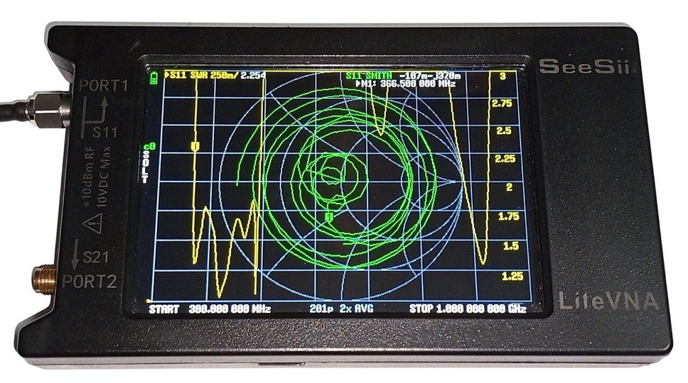 Антенна Yagi 360-480/890-930/1240-1395/1550-3200 МГц 8 дБ, до 25 Вт, кабель 50 cм N-female (штырь) Дніпро - зображення 2