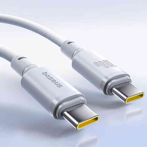 Дата кабель Baseus New Braided Type-C to Type-C 100W (2m) (E0426V) Херсон