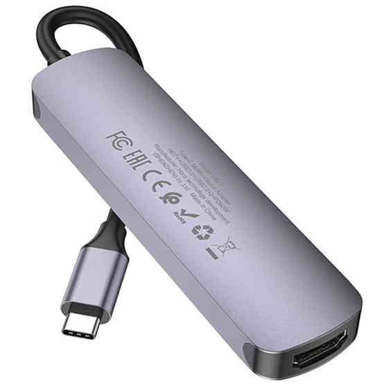 Переходник HUB Hoco HB27 10-Port (Type-C to HDTV+USB3.0+PD+2xUSB2.0) Херсон