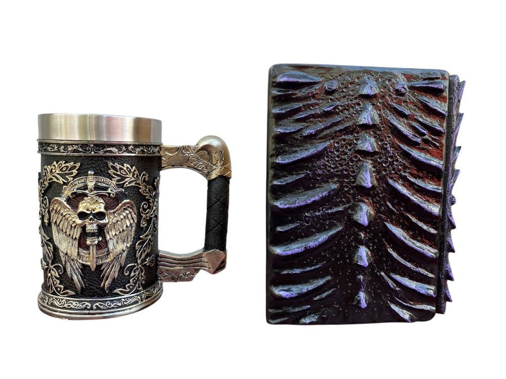 Подарочный набор Кружка 3D Меч в Черепе и Блокнот 3D «Око Иллюзий» Київ - зображення 2