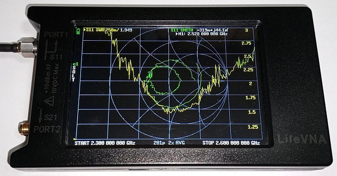 Антенна всенаправленная 2350-2550/5600-5890MHz 10dBi, до 30W, 2 в 1, RP SMA (гнездо) Дніпро - зображення 3