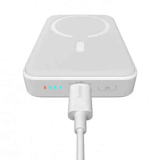 Портативное ЗУ Power Bank Baseus Magnetic Mini 20W c БЗУ 10000 mAh (PPCX070001) Херсон