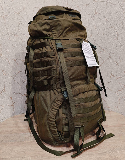 Великий польський туристичний тактичний рюкзак 987B/MON на 100 літрів Роздільна - зображення 2