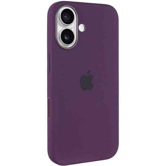 Уценка Чехол Silicone case (AAA) with Magsafe and Animation (button) для Apple iPhone 16 (6.1") Херсон