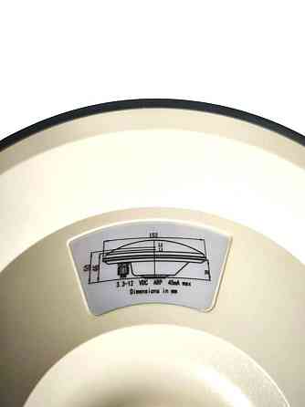 Антенна GNSS/GPS520 RTK RHCP, LNA 34-36dB полнодиапазонная TNC-female, RG58 5 м, на подставке с магн Дніпро