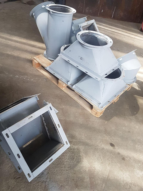 Ввод одинарный круглый СВО-22  д. 180 45 градусов , самотечное оборудование Київ - зображення 10