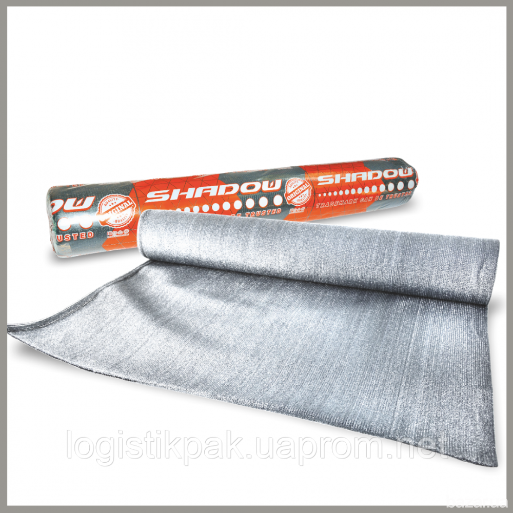 Сетка 45% фольгированная 2х50 м. Aluminet затеняющая Харків - зображення 4