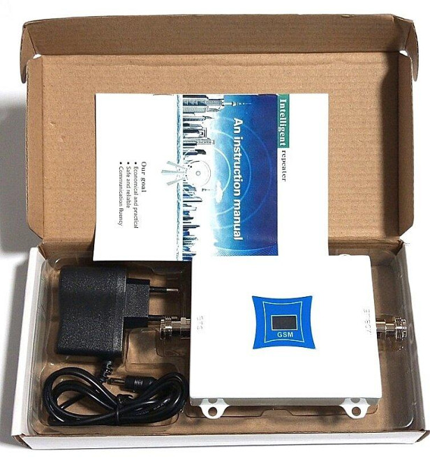 GSM усилитель мобильной связи GSM 4G WNG-9016-G 900 МГц 60 дБ 16 дБм, 100-200 кв. м. Днепр - изображение 2